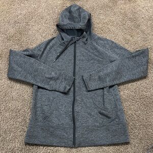 Nike Gray Zip-Up Hoodie